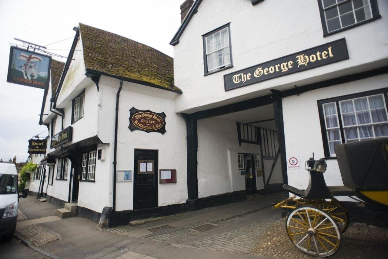 George Hotel Dorchester On Thames Extérieur photo